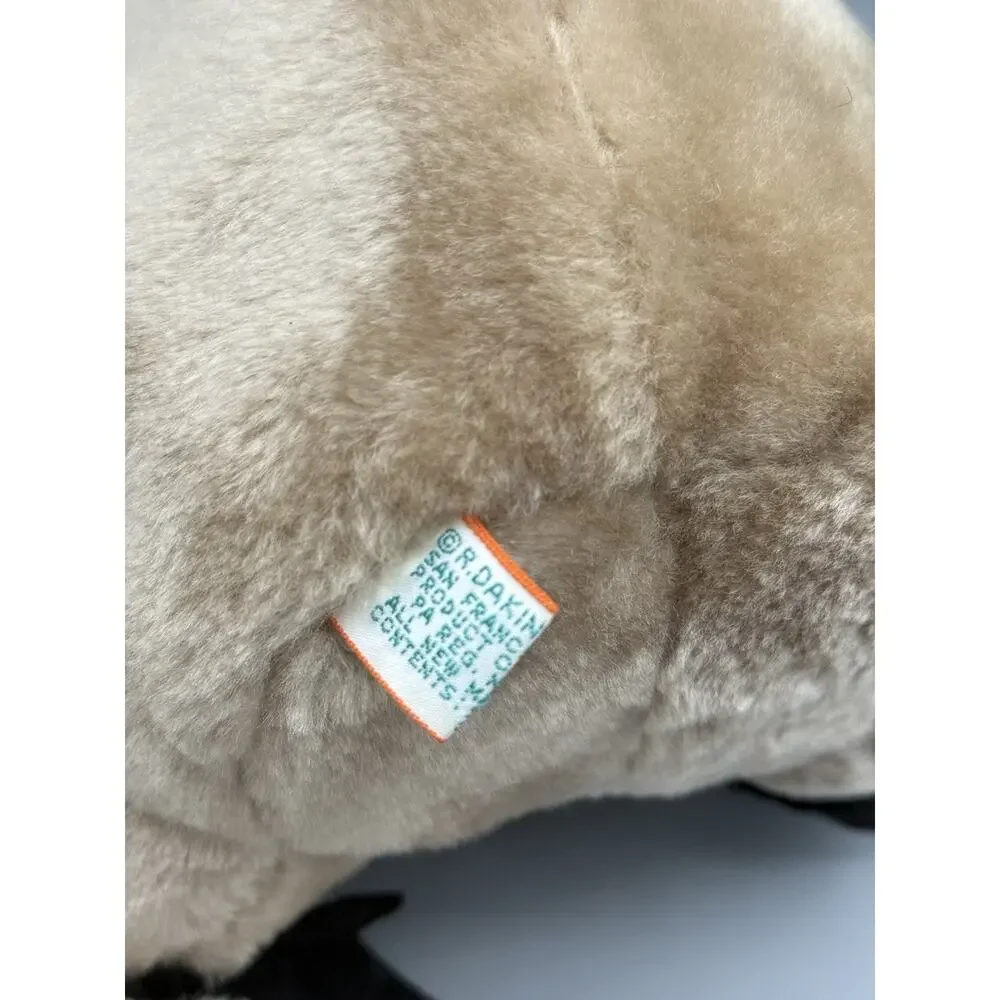 Vintage Dakin Koala Bear Plush With Baby Stuffed Animal 9” Brown Tan